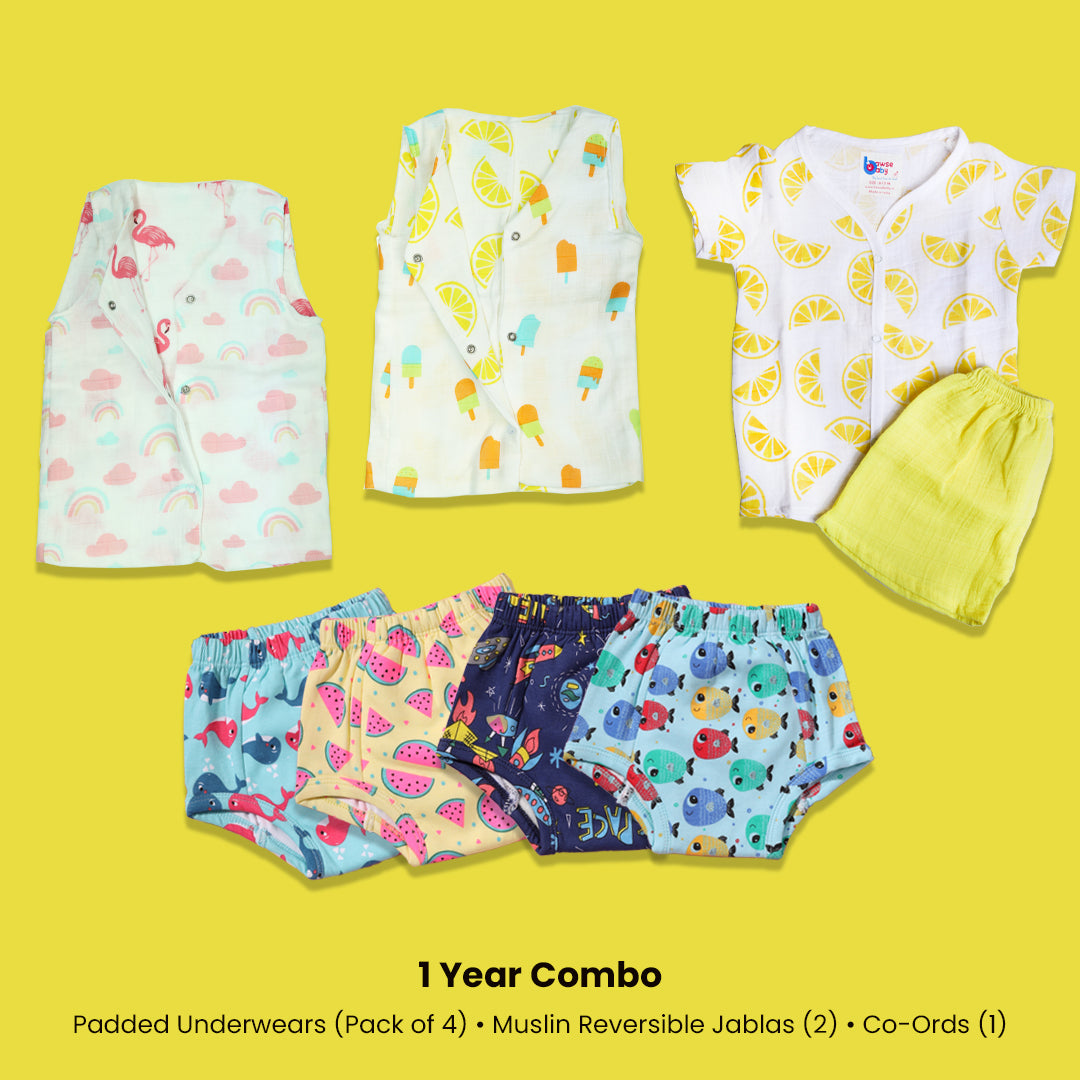 1-Year-Old Baby Must-Haves Gift Set - Bawse Baby