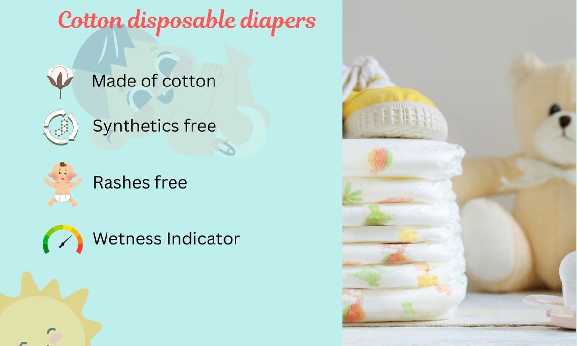 Nappee-Disposable cotton diapers