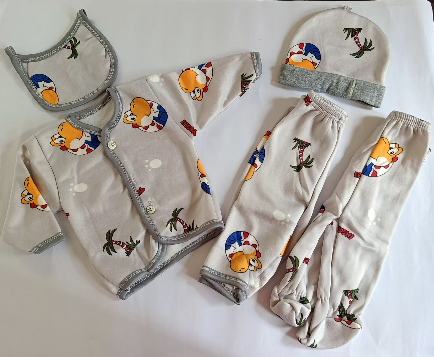 Full Sweater set (5 pcs set) Fleece - Bawse Baby