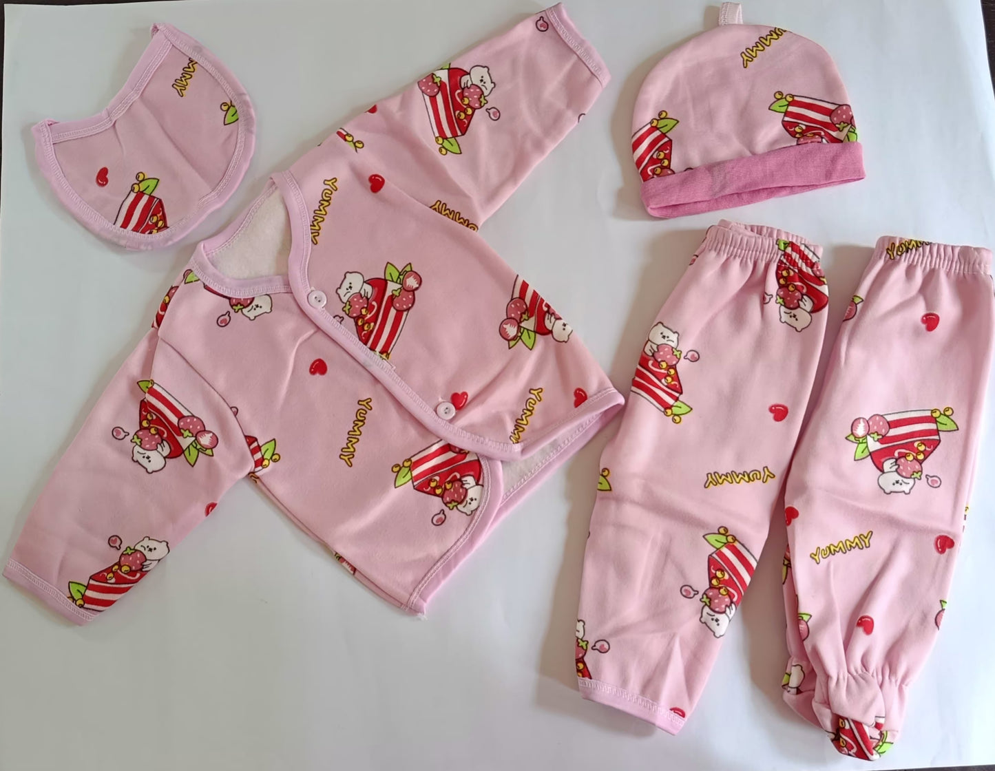 Full Sweater set (5 pcs set) Fleece - Bawse Baby