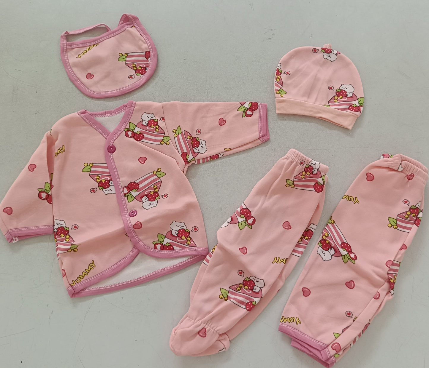 Full Sweater set (5 pcs set) Fleece - Bawse Baby