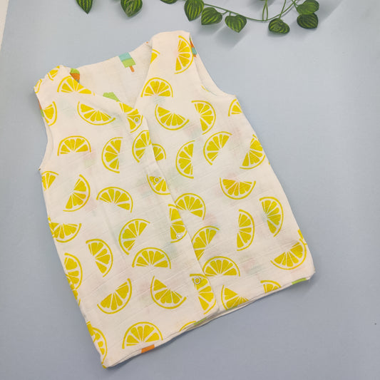 Muslin reversible Jablas (100% Organic cotton) - Bawse Baby