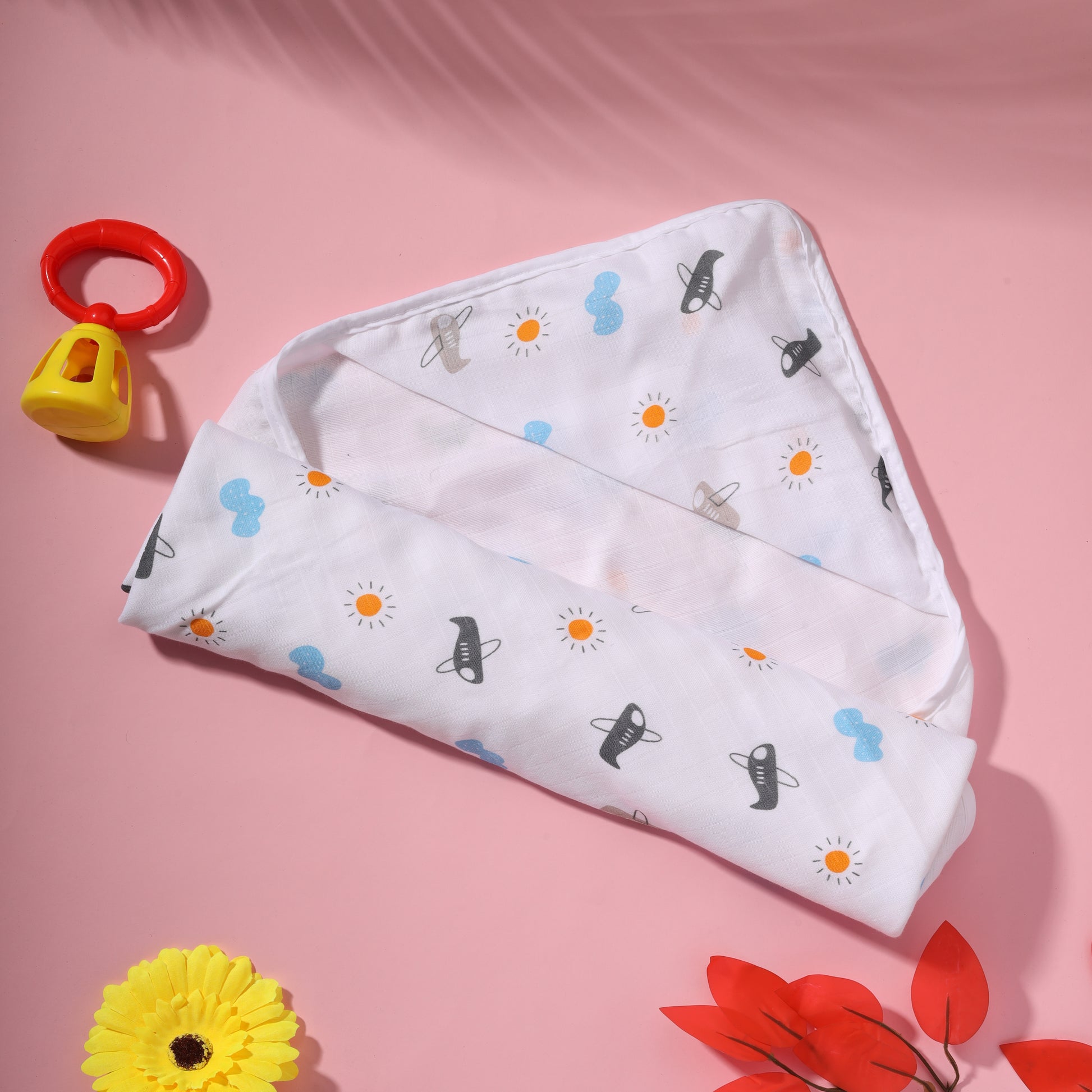 Muslin hooded towels - Bawse Baby