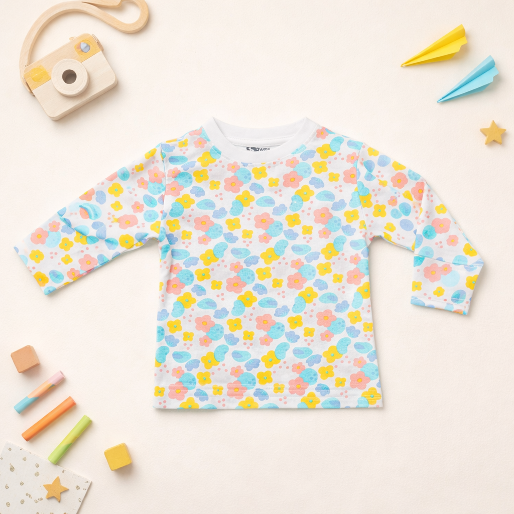 Full Sleeve T-shirt-  Floral