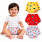 Bawse Baby Reusable Padded Underwear for Babies & Toddlers | Potty Training Pants | 3-Layer Cotton Padding | Absorbs 1 Pee | Diaper-Free Time