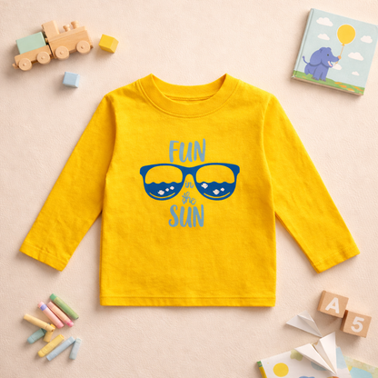 Full Sleeve T-shirt-  Fun in the Sun
