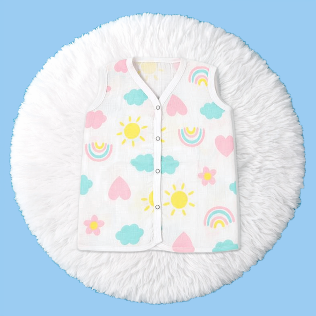 Muslin Jablas Button Type