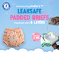India's 1st Leak Safe Padded Brief with 6 Layers Absorbent Protection