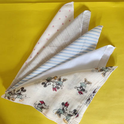 Muslin Wipes two layered - Bawse Baby 