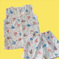 Jabla + Shorts set 2-3y (Muslin) - Bawse Baby 