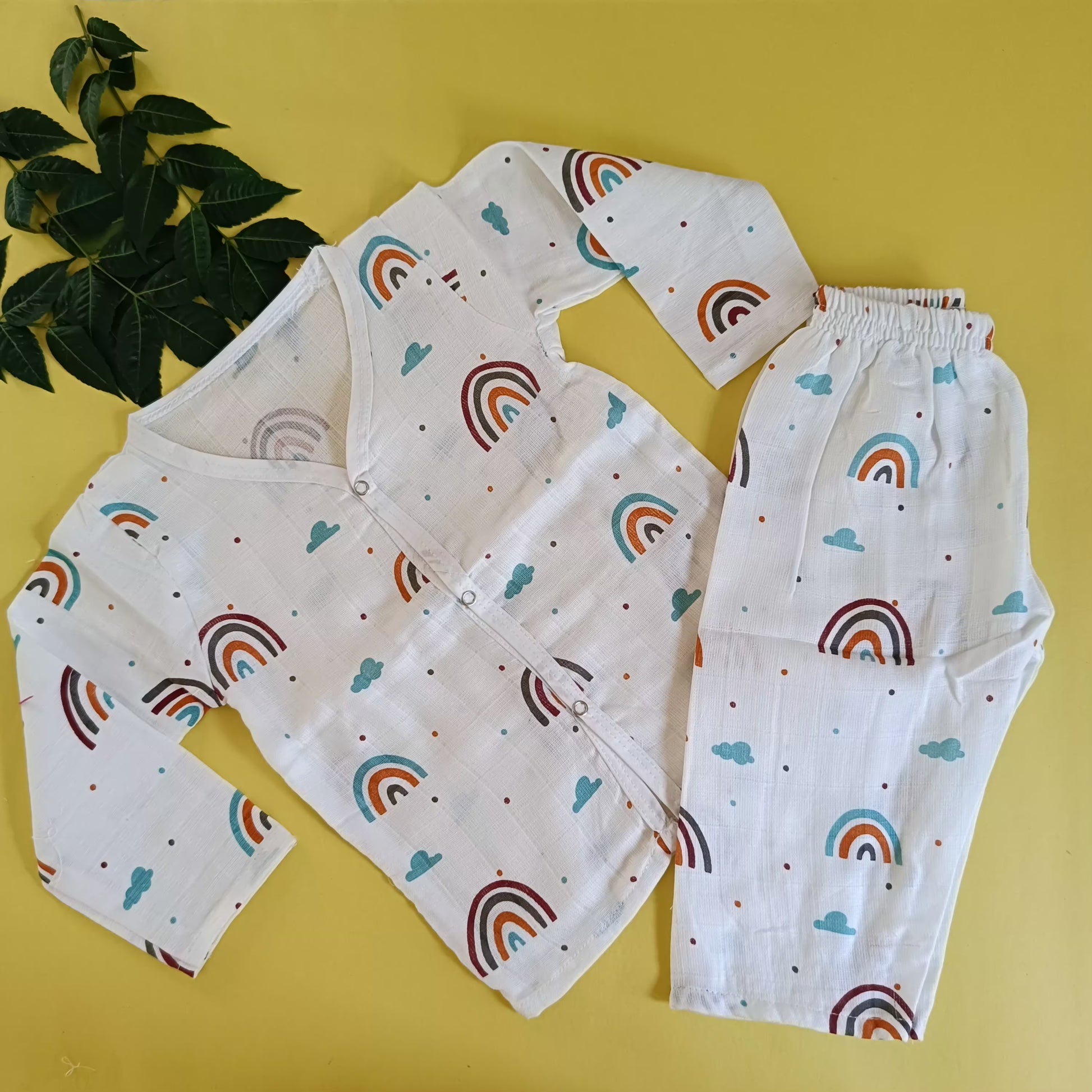 Muslin pyjama sets 6-12m - Bawse Baby 