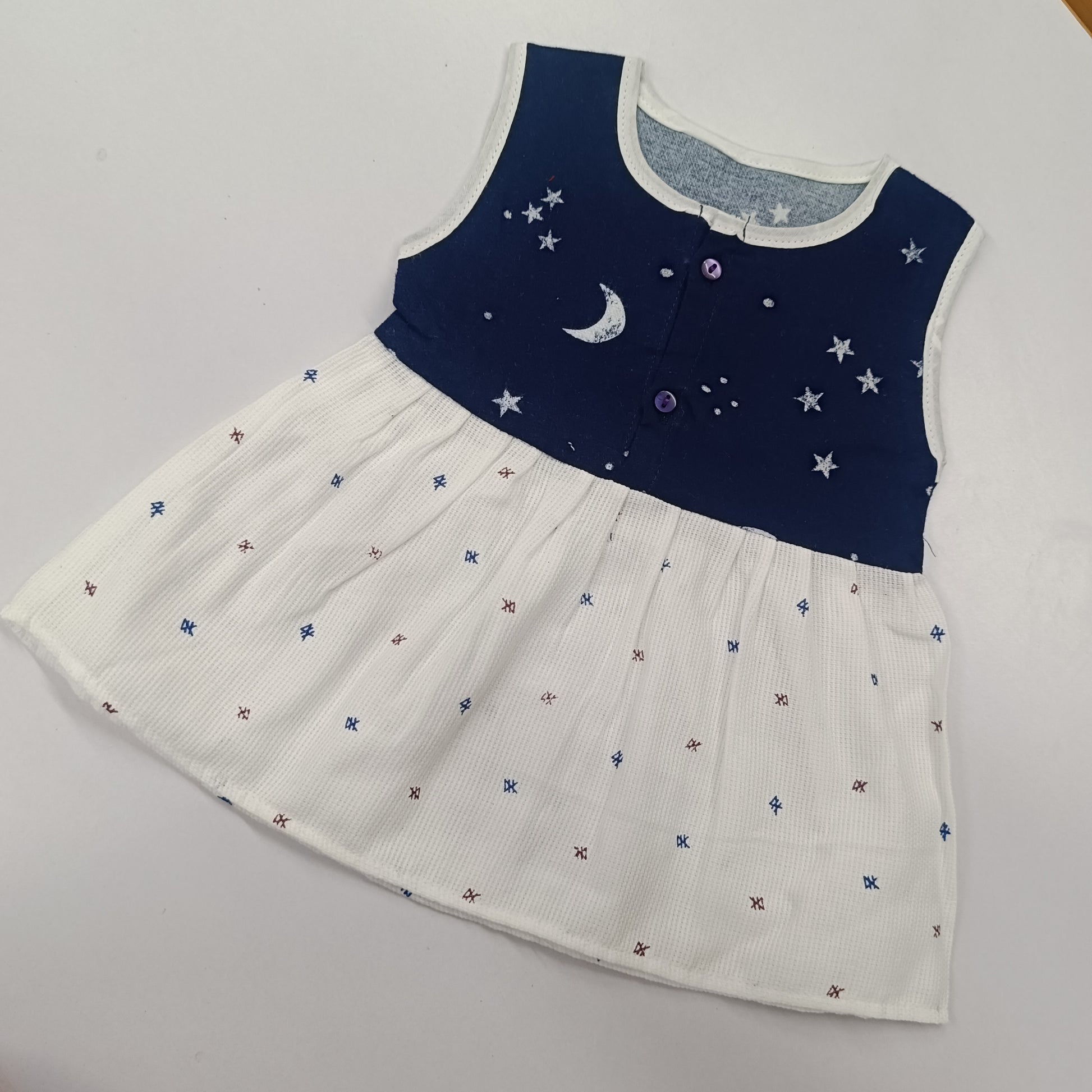 Popcorn Sleeveless Frocks - Bawse Baby 
