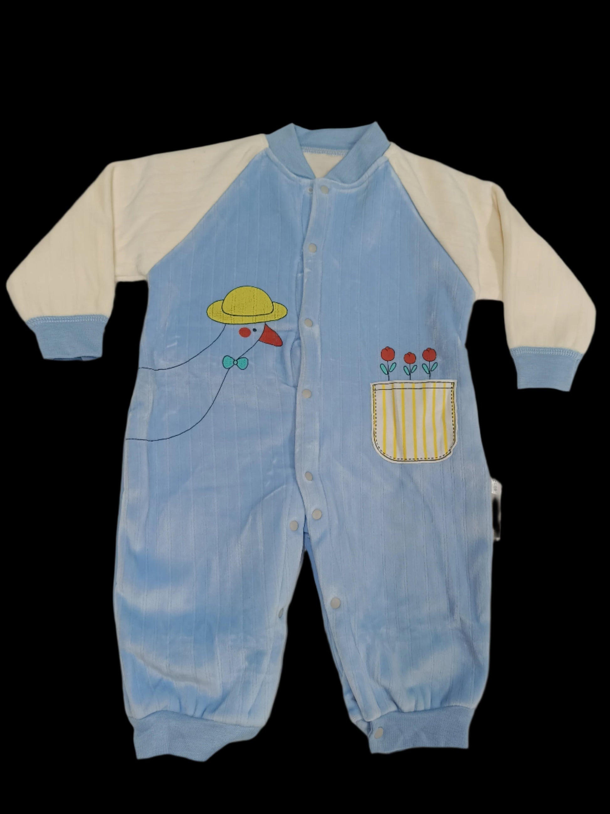 Fleece Rompers - Bawse Baby