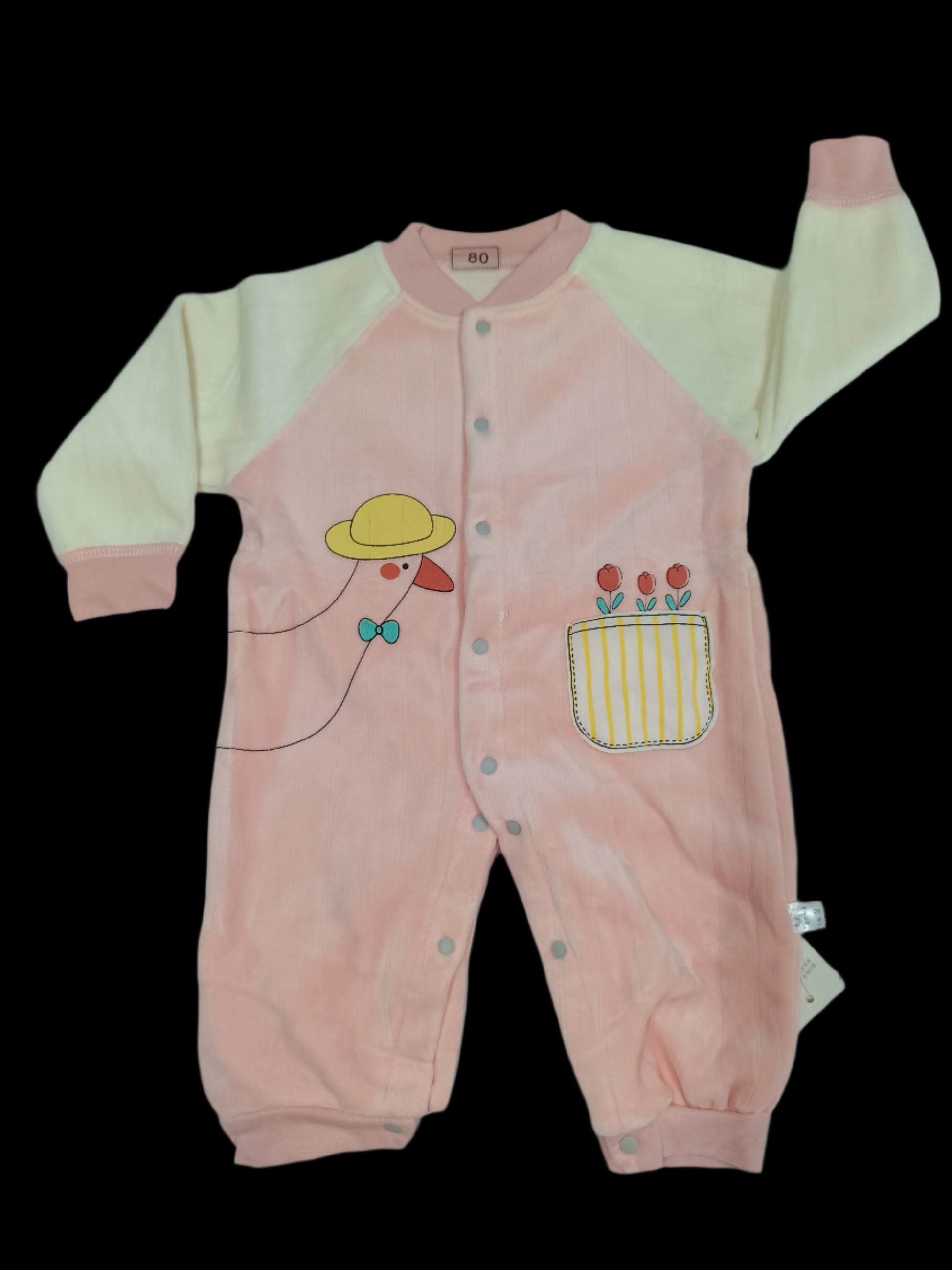 Fleece Rompers - Bawse Baby