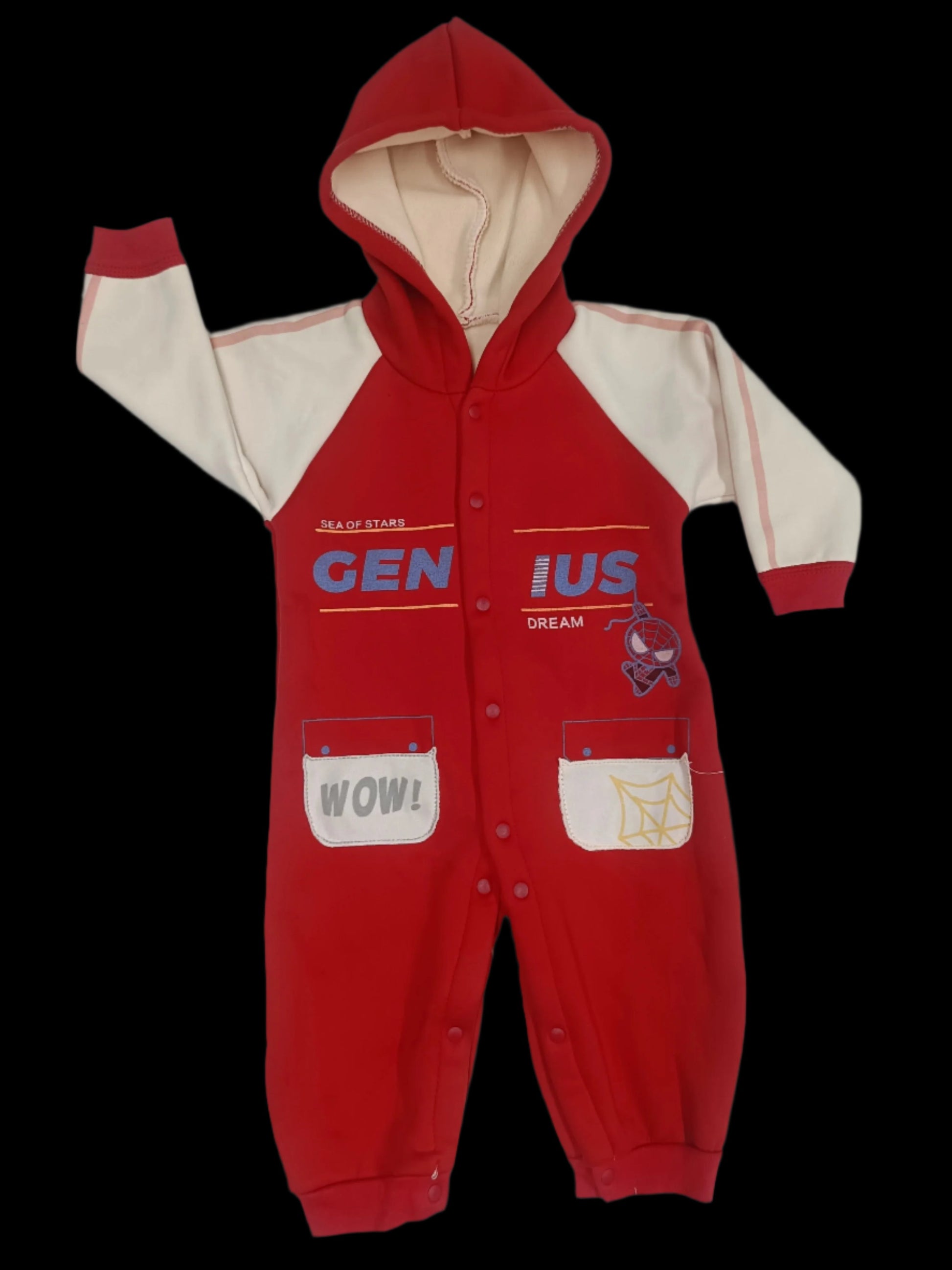 Fleece Rompers - Bawse Baby