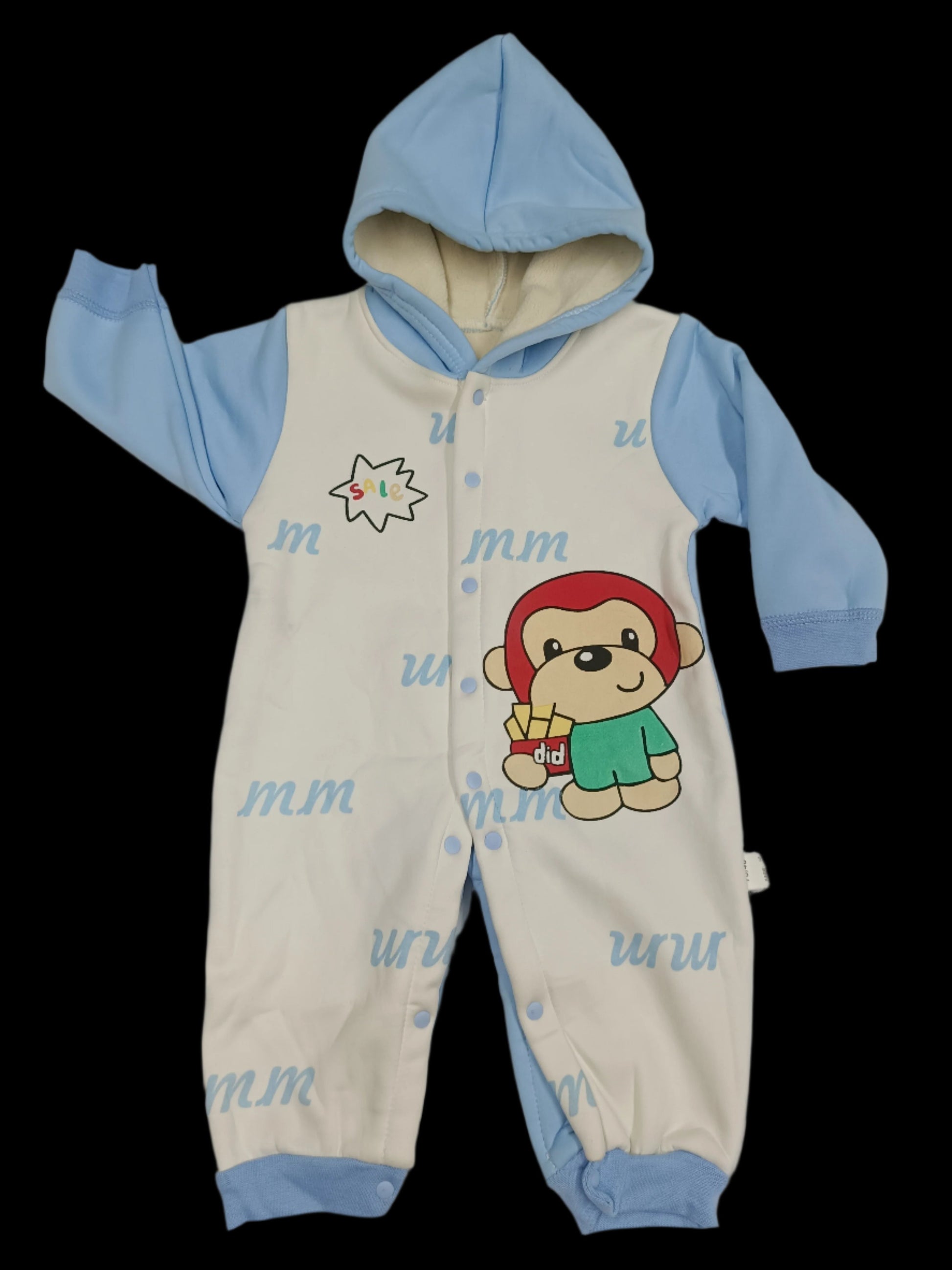 Fleece Rompers - Bawse Baby