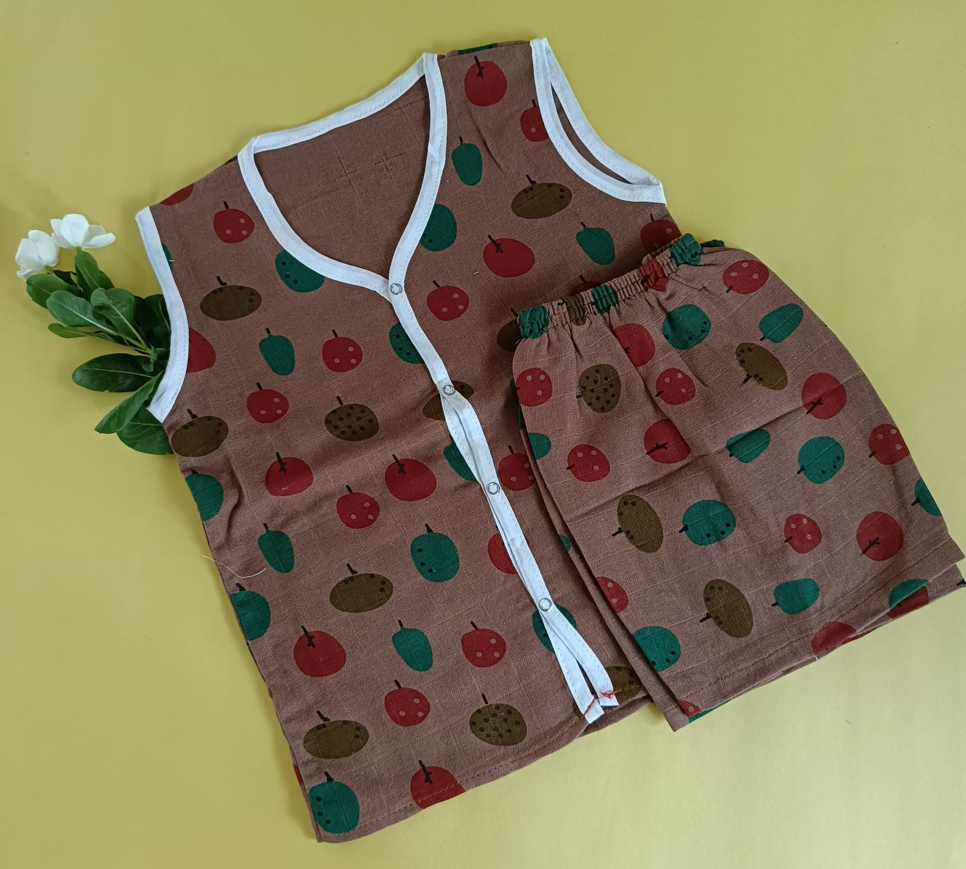 Jabla + Shorts set 2-3y (Muslin) - Bawse Baby 