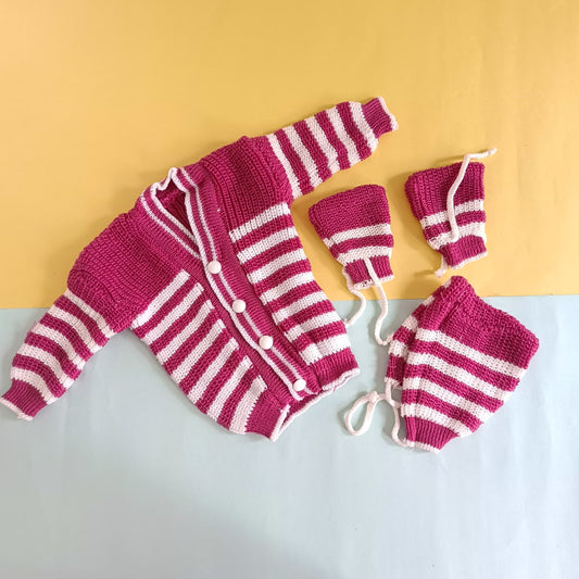 Full Sweater set (Newborn)Woolen
