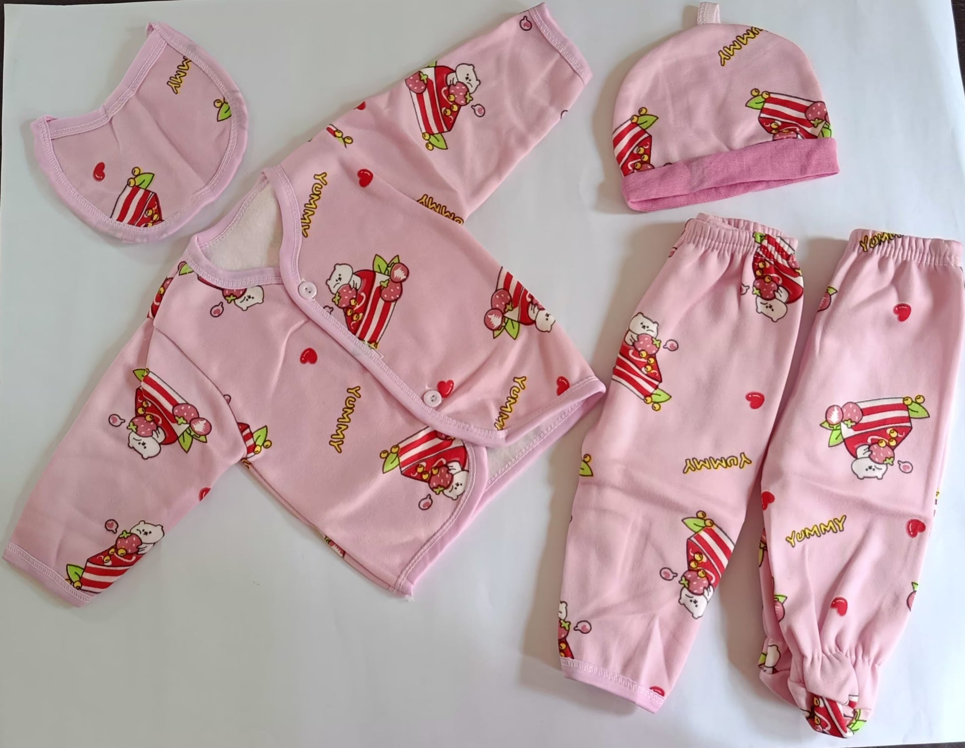 Full Sweater set (5 pcs set) Fleece - Bawse Baby 