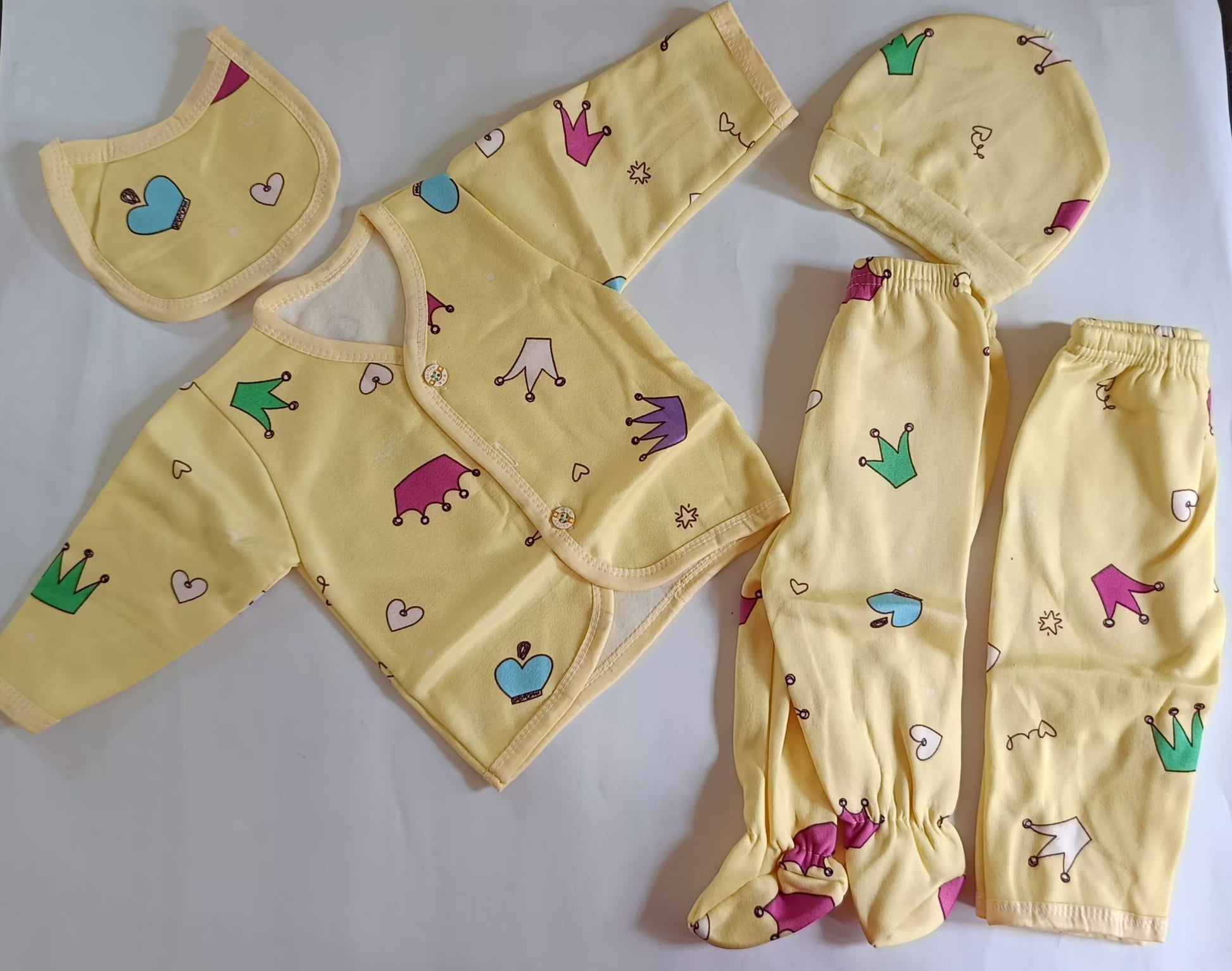 Full Sweater set (5 pcs set) Fleece - Bawse Baby 