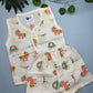 Muslin Jabla and Shorts set (6-12m)