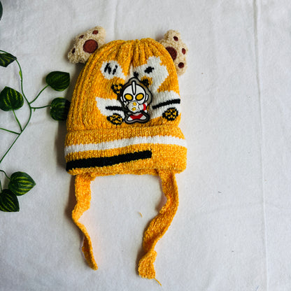 Woollen bunnycaps with lights