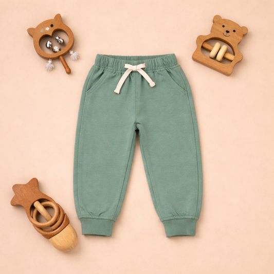 Full Jogger Pants- Loopknit cotton