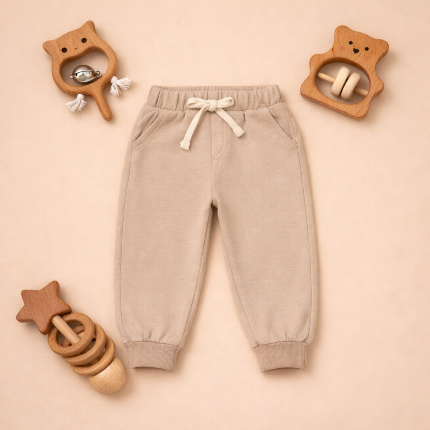 Full Jogger Pants- Loopknit cotton