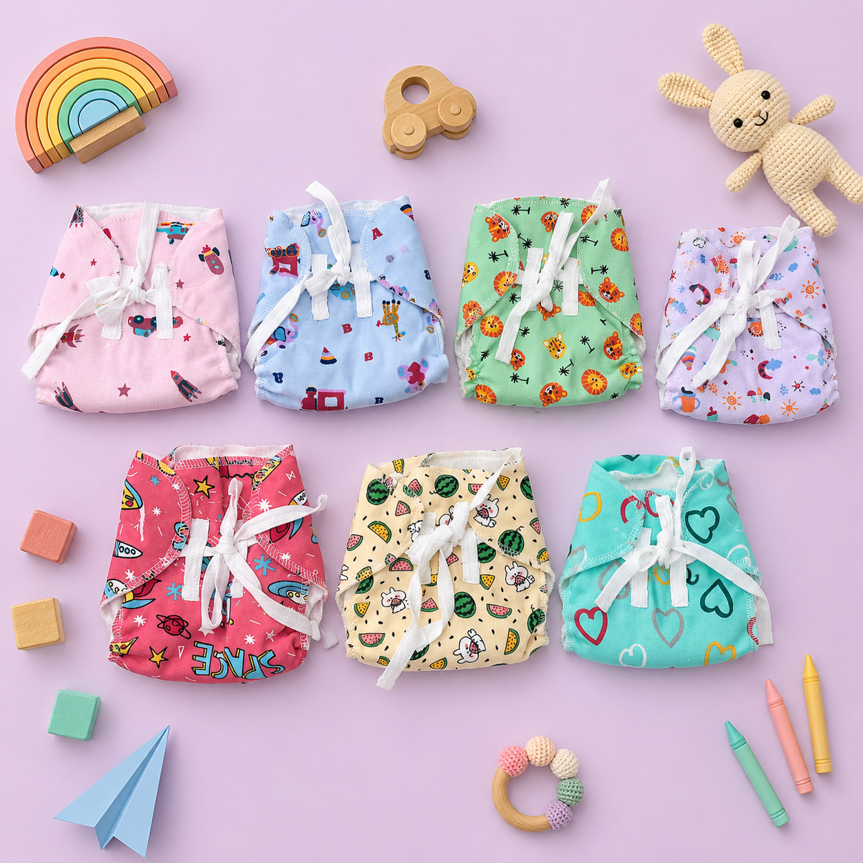 Padded Langots for Babies (0-6 Months)