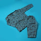 Crinkle muslin Pyjama sets/Night suits(Blue Party)