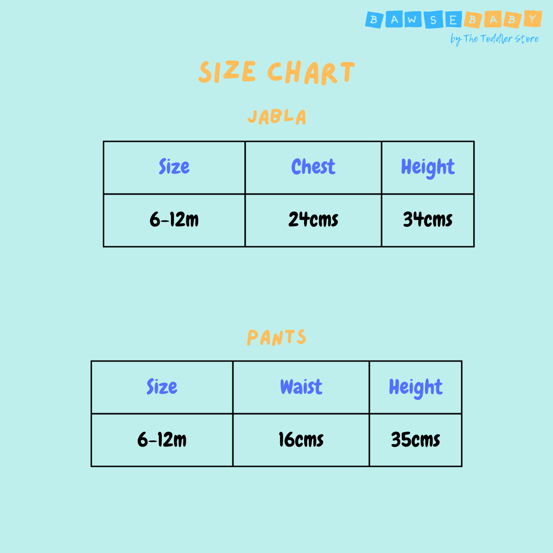 Muslin pyjama sets 6-12m - Bawse Baby